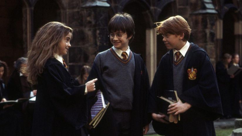 Harry, Ron, Hermiona kameň mudrcov
